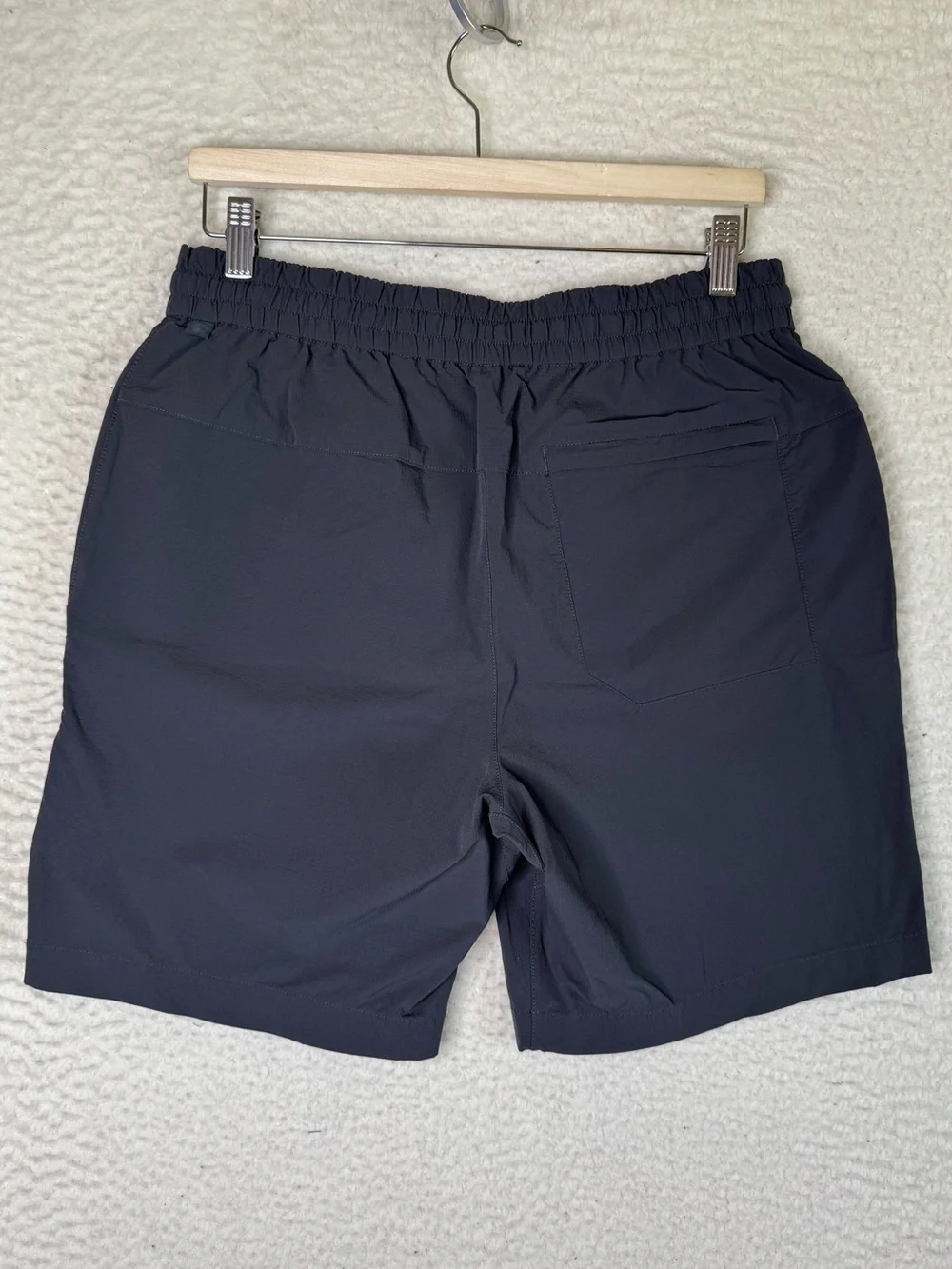Lululemon Bowline Short Stretch Ripstop Graphite Grey Shorts Men's Size Large